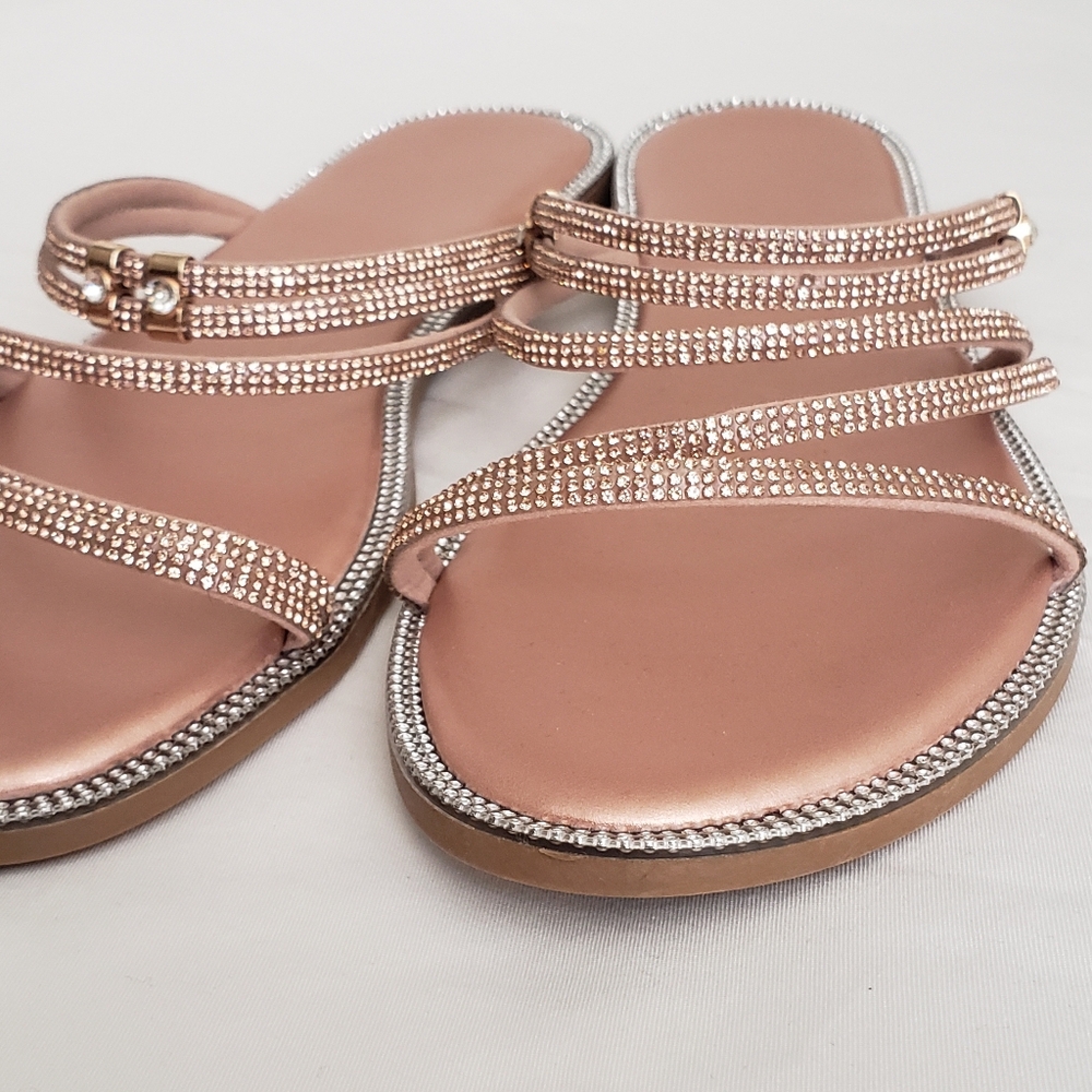 Sparkly Rhinestone Sandals - Picture 12 of 16